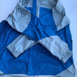 REI co-op men’s rain Blue jacket Xl